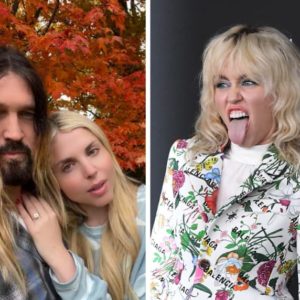 Billy Ray Cyrus and Fire Rose via Instagram, Miley Cyrus at the 10th Annual LACMA Art and Film Gala