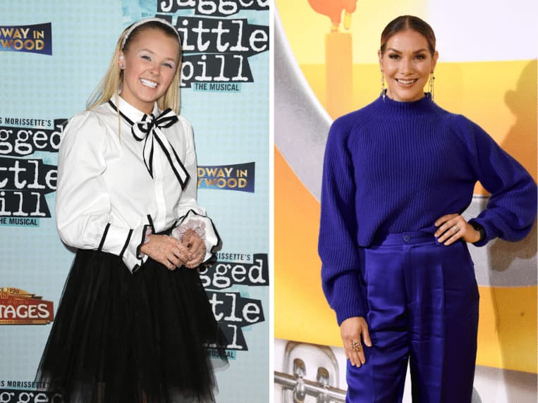 JoJo Siwa at Jagged Little Pill red carpet, Allison Holker at "Minions: The Rise of Gru" premeire