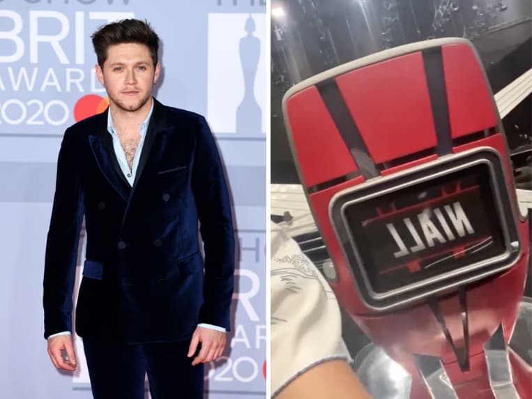 Niall Horan at The BRIT Awards 2020, The Voice via Twitter