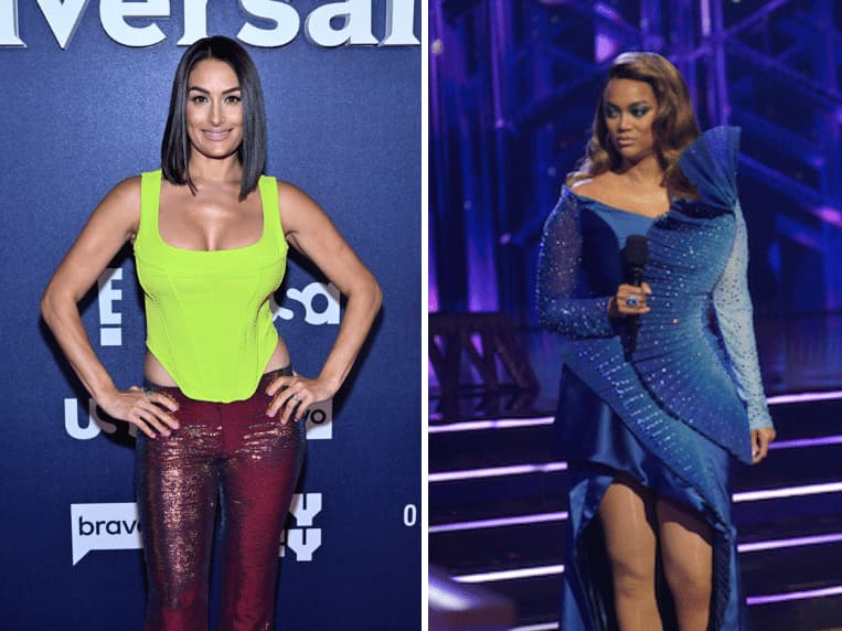 Nikki Bella at 2022 NBCUniversal Upfront, Tyra Banks on 'Dancing With the Stars'