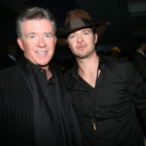 Robin Thicke, Alan Thicke at 40/40 Opening Night in Las Vegas