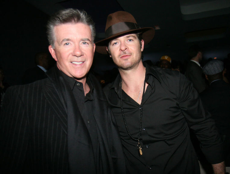 Robin Thicke, Alan Thicke at 40/40 Opening Night in Las Vegas
