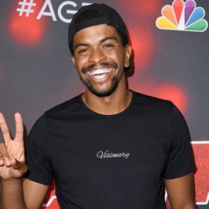 Brandon Leake on the 'America's Got Talent' season 16 red carpet