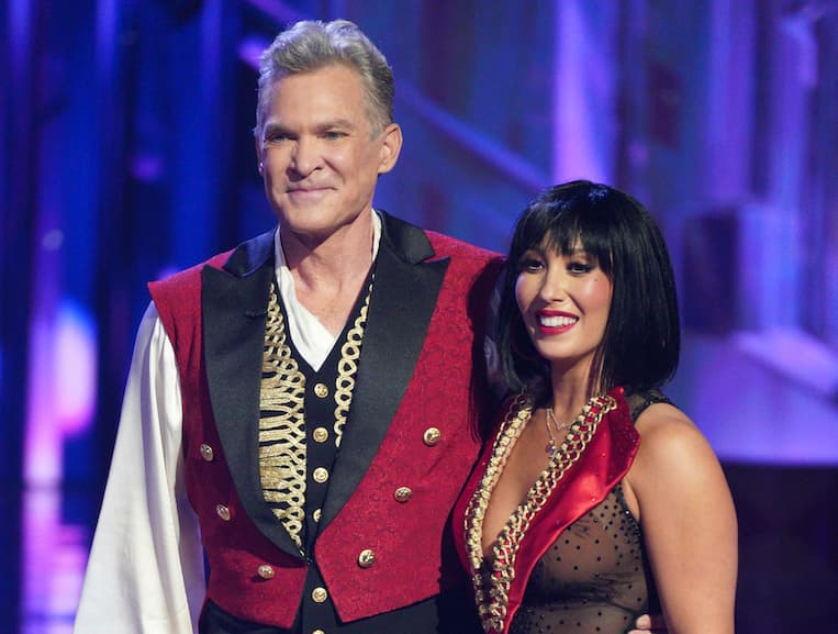 Sam Champion and Cheryl Burke on 'Dancing With the Stars'