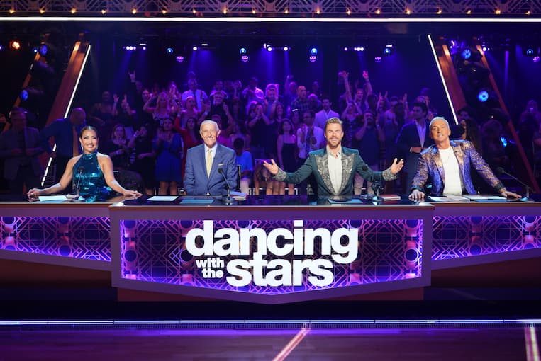 Carrie Ann Inaba, Len Goodman, Derek Hough and Bruno Tonioli on 'Dancing With the Stars' Elvis Night