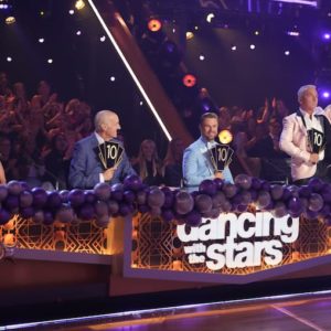Carrie Ann Inaba, Len Goodman, Derek Hough, and Bruno Tonioli on 'Dancing With the Stars' season 31 Prom Night