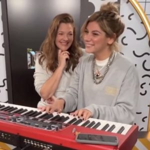Drew Barrymore and Jax on 'The Drew Barrymore Show'