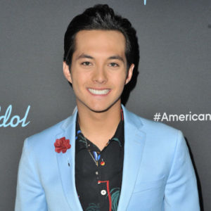 Laine Hardy on the 'American Idol' Red Carpet