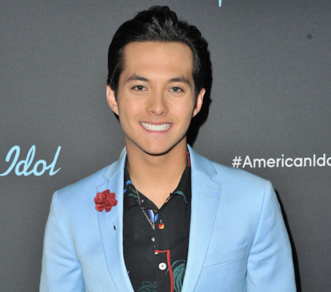 Laine Hardy on the 'American Idol' Red Carpet