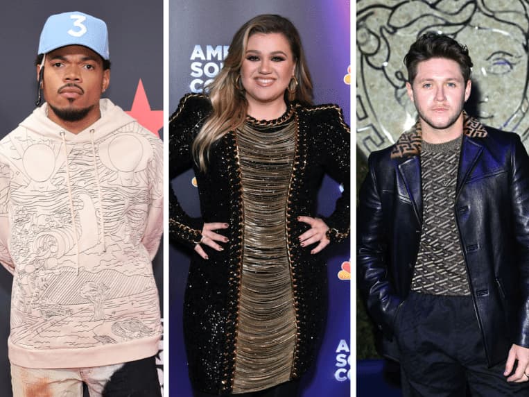 Chance the Rapper at 2022 BET Awards, Kelly Clarkson at 'American Song Contest', Niall Horan at Versace Special Event