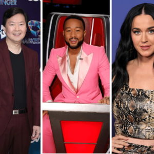 Ken Jeong on 'The Masked Singer UK' red carpet, John Legend on 'The Voice', Katy Perry on 'American Idol' red carpet