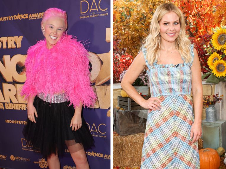 JoJo Siwa at the 2022 Industry Dance Awards, Candace Cameron Bure at Hallmark Channel's 