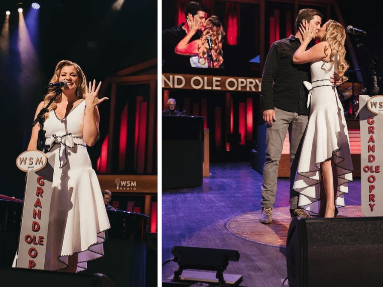 Lauren Alaina announces her Engagement at the Grand Ole Opry