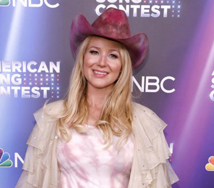 Jewel on the 'American Song Contest' Red Carpet