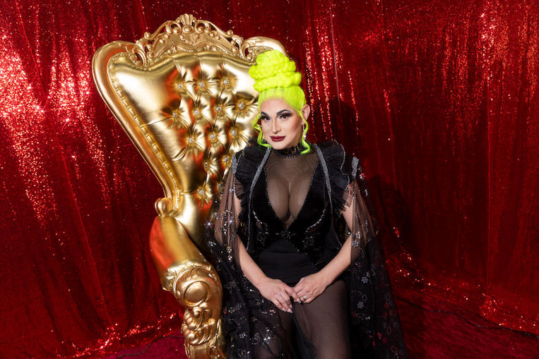 Cynthia Lee Fontaine at RuPaul's Los Angeles DragCon