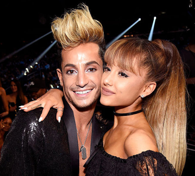 Frankie and Ariana Grande at 2016 MTV Video Music Awards
