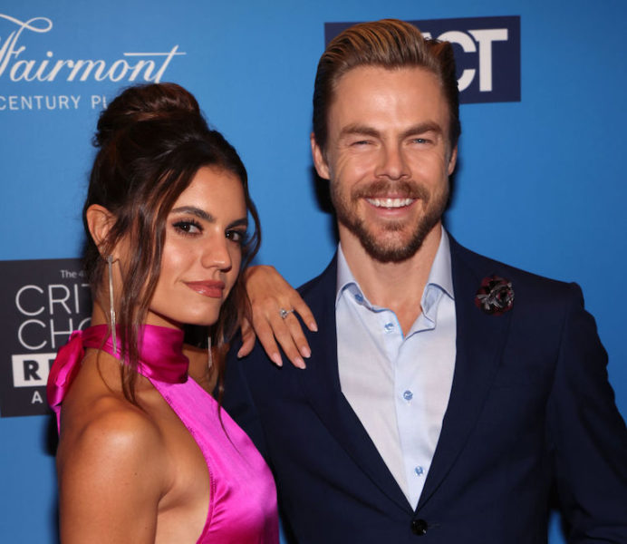 Hayley Erbert and Derek Hough at the 4th Annual Critics Choice Real TV Awards 