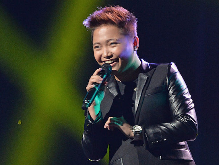 Jake Zyrus performing in Pinoy Relief Benefit Concert