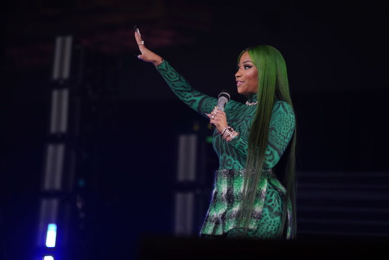 Nicki Minaj attends Power 105.1 Powerhouse 2022