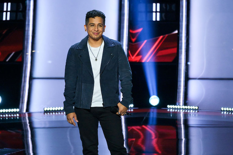 Omar Cardona auditions for 'The Voice'