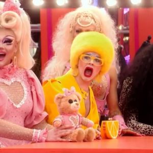 Sister Sister and Ginny Lemon on 'RuPaul's Drag Race UK'