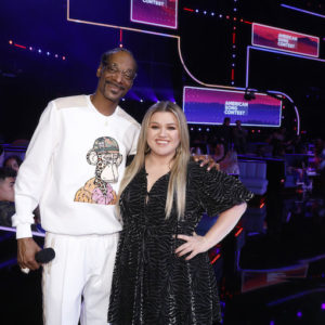 Snoop Dogg and Kelly Clarkson on 'American Song Contest' Semi Finals 2