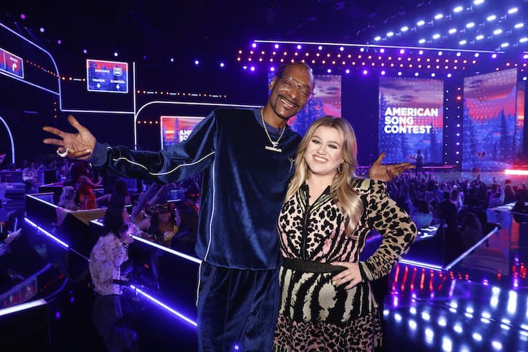 Snoop Dogg and Kelly Clarkson on 'American Song Contest'