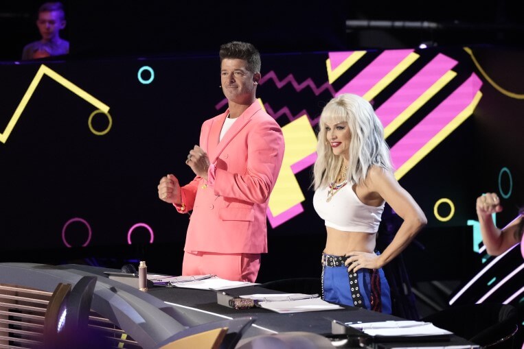 The Masked Singer Robin Thicke Jenny McCarthy