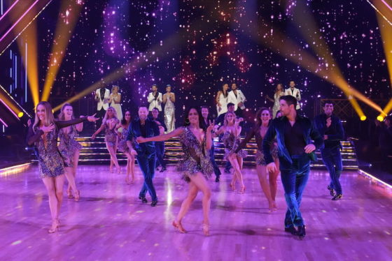 The 'Dancing With the Stars' professional cast in the 'Dancing With the Stars' season 31 finale 