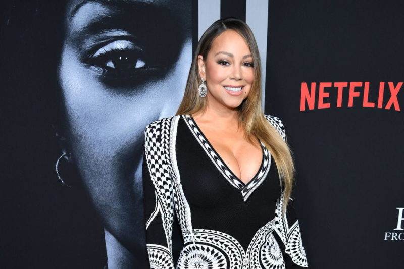Mariah Carey at the 'A Fall From Grace' Premiere