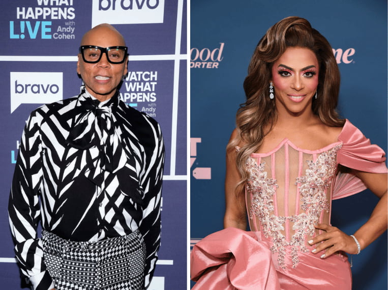 RuPaul at What Happens Live With Andy Cohen, Shangela at The Hollywood Reporter's Women in Entertainment Gala Presented by Lifetime