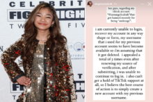 Angelica Hale Creates New TikTok Account After Previous One Was Banned