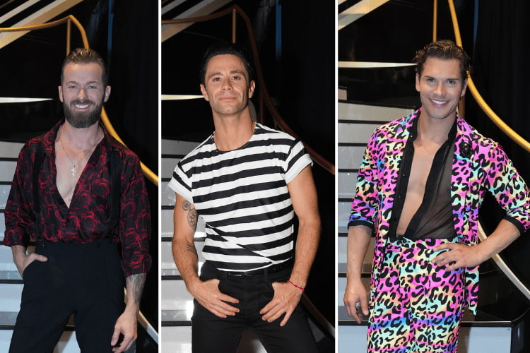 Artem Chigvintsev at 'Dancing With the Stars's Premiere Party, Sasha Farber on 'Dancing With the Stars's Elvis Night, Gleb Savchenko at 'Dancing With the Stars's Premiere Party