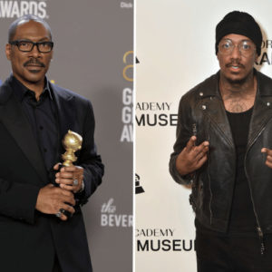 Eddie Murphy at the Golden Globes, Nick Cannon at Recording Academy's Black Music Collective Event