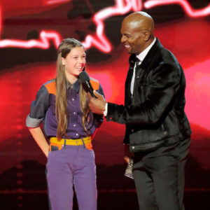 Courtney Hadwin, Terry Crews on 'America's Got Talent: The Champions'