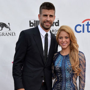 Gerard Pique and Shakira at the 2014 Billboard Music Awards