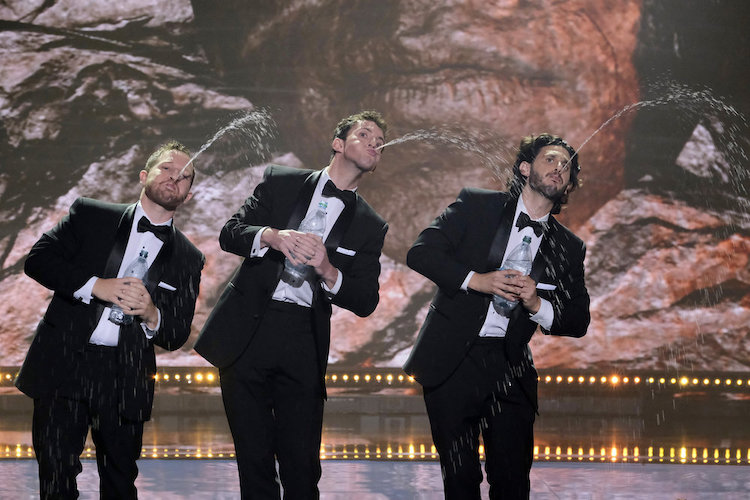 Human Fountains on 'America's Got Talent All-Stars'
