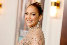 Jennifer Lopez Shows Off Gold Christmas Tree Inside $61M Los Angeles Mansion
