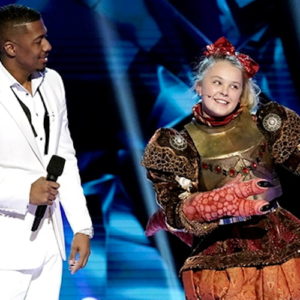 JoJo Siwa and Nick Cannon on 'The Masked Singer'