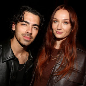 Joe Jonas, Sophie Turner at "Topdog/Underdog" Broadway Opening Night