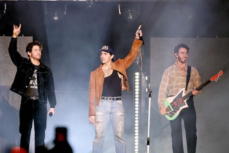 The Jonas Brothers at AT&T Playoff Playlist