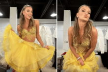 ‘DWTS’ Troupe Member Kateryna Klishyna Returns to Live Show After Hurting Ankle