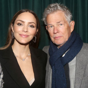 Katharine McPhee and David Foster at "Some Like it Hot" on Broadway