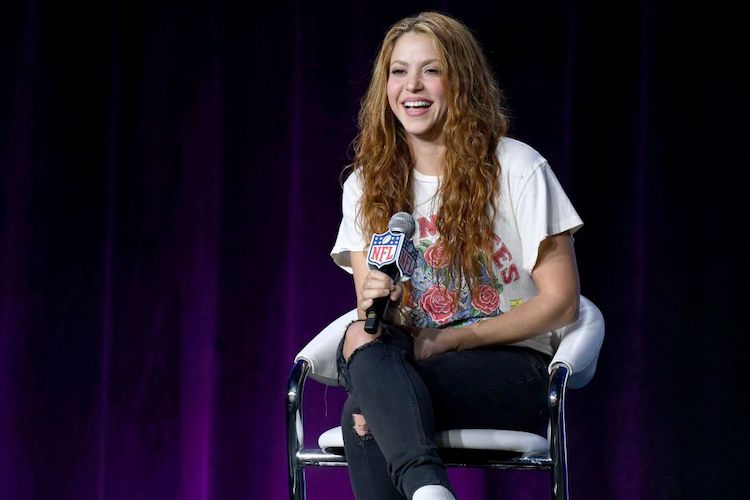 Shakira At Pepsi Super Bowl LIV Halftime Show Press Conference