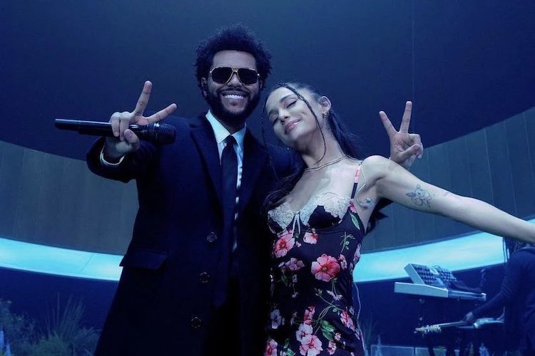 The Weeknd and Ariana Grande at Vevo acoustic sessions
