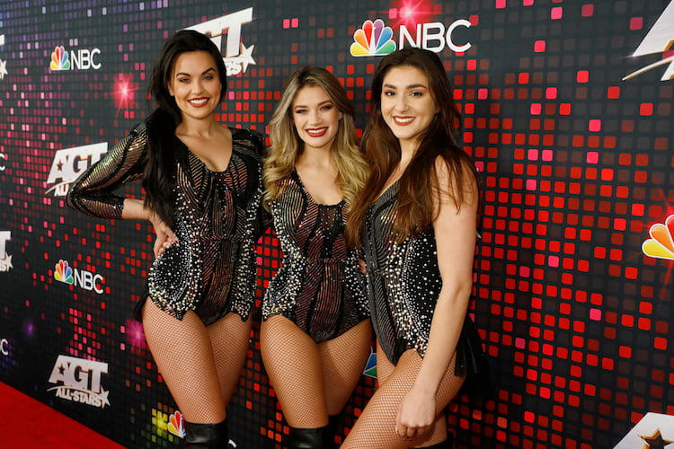 The Bello Sisters on the 'America's Got Talent All-Stars' Red Carpet