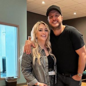 HunterGirl and Luke Bryan via Instagram