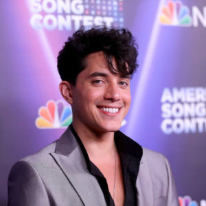Jake O on the 'American Song Contest' red carpet