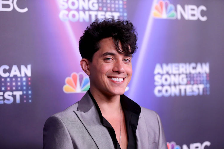 Jake O on the 'American Song Contest' red carpet