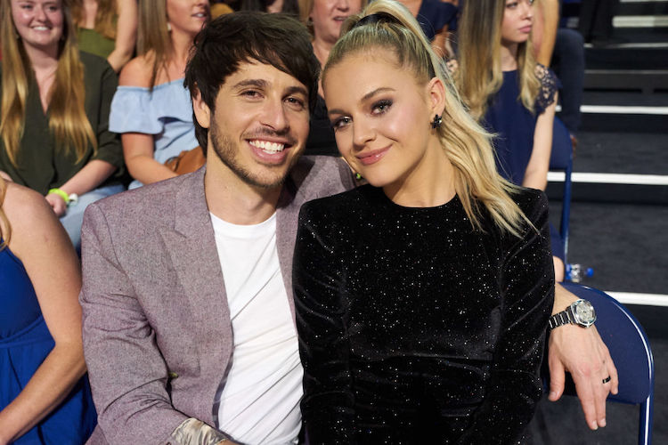 Kelsea Ballerini and Morgan Evans at the 2019 CMT Music Awards